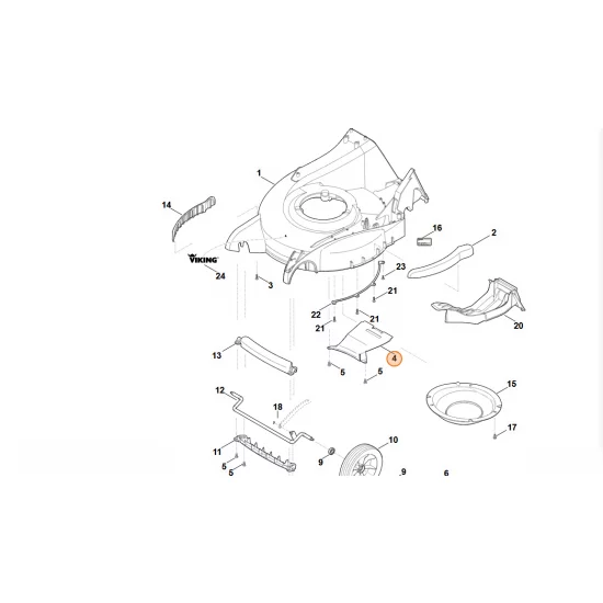 Stihl  Prowadnica blaszana 6375 701 4500